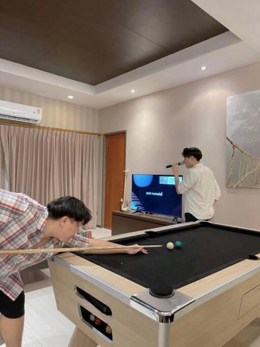 Board  game house pool villa photo