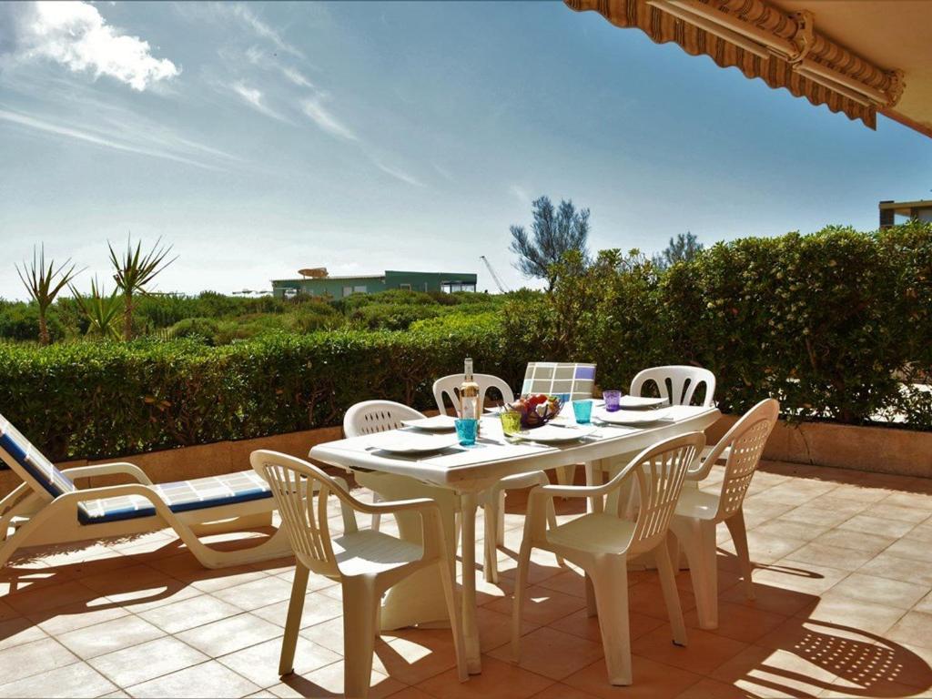 Appartement rénové en front de mer, 3 pièces, terrasse, parking, tout équipé, idéal familles, 6 pers. - FR-1-251-281 - 2