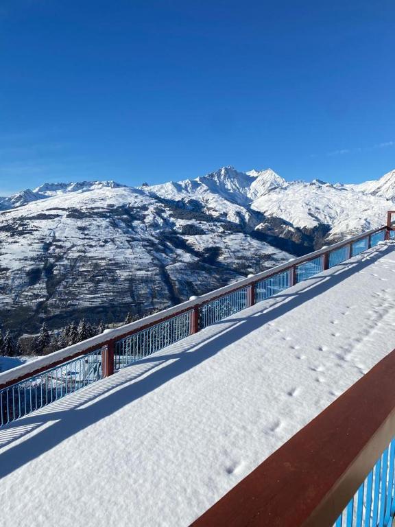 Duplex les Arcs 1800 - Pierra Menta - Vue Imprenable avec Terrasse et Balcon - 9 Personnes, Bourg-Saint-Maurice