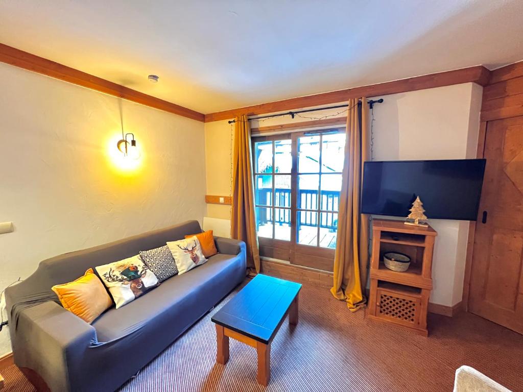 Arc 1950 - Auberge Jérôme - 4 à 6p - 1 chambre et 1 coin montagne séparé - 3