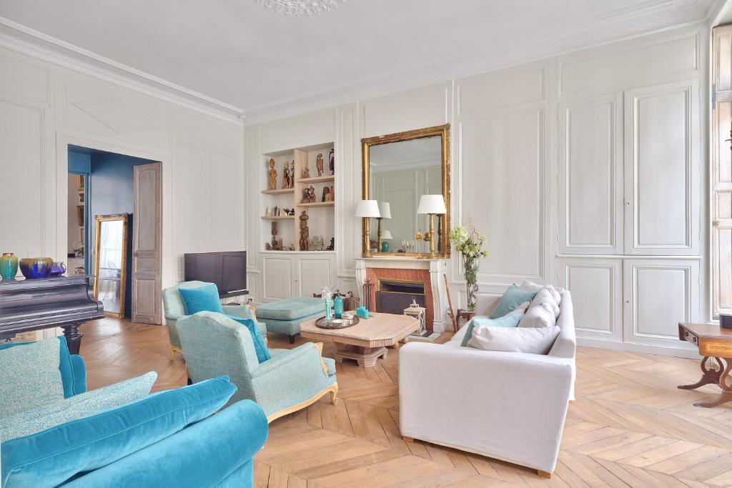Appartement de luxe 4 étoiles sur Île Saint-Louis - 115 m2 - Calme et spacieux - 2
