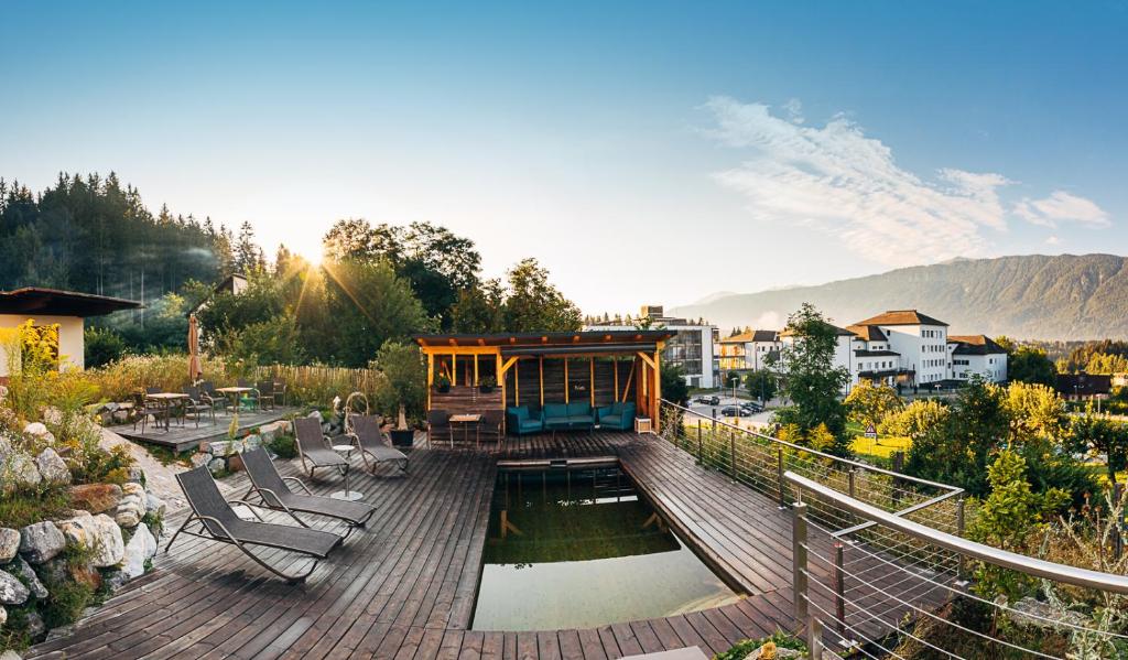 Swimming pool, Villa Blumegg in Hermagor