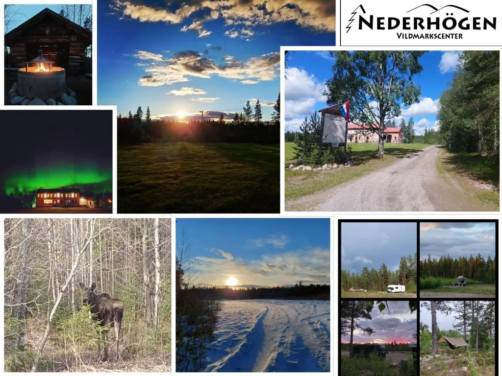 Nederhögen Vildmarkscenter，位于Rätan的酒店