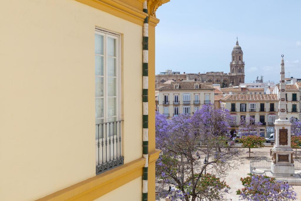 Apartamento con vistas a la Plaza de la Merced junto a la casa de Picasso, Málaga