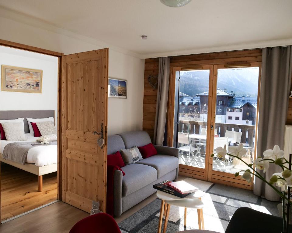 Mont Blanc 43, vue Mont Blanc , balcon, parking - 4