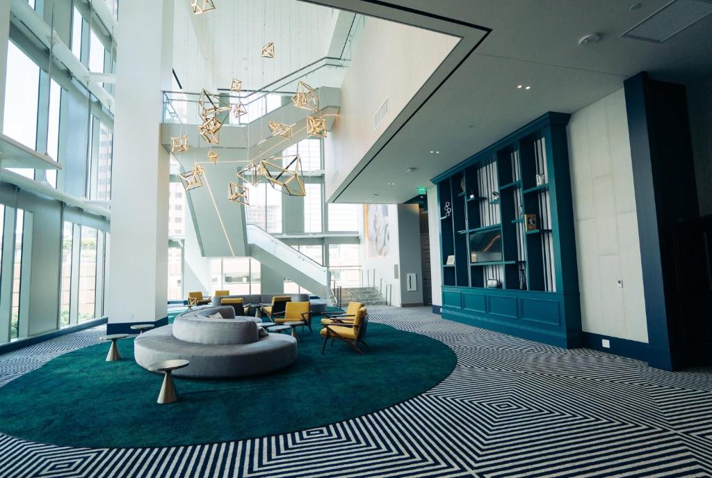 호텔 인디고 로스앤젤레스 다운타운 바 내부