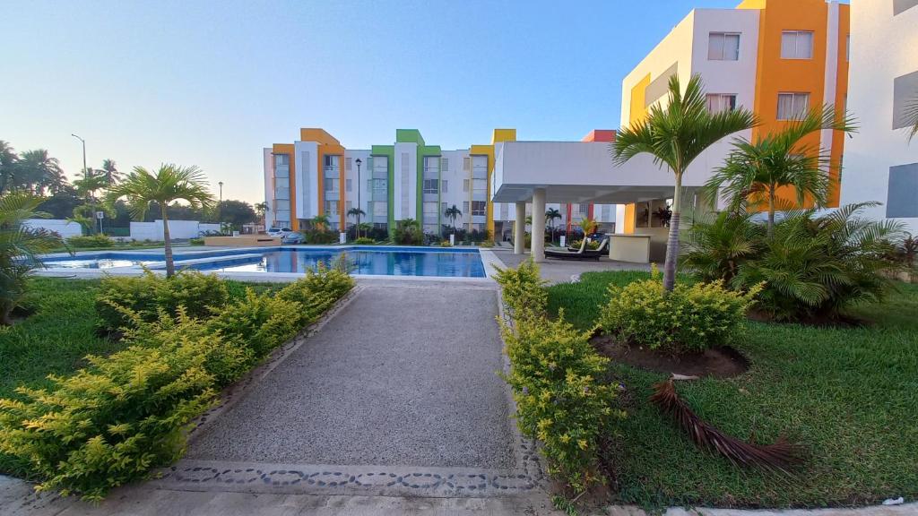El Arrecife: Apartamento con alberca a 10 minutos de la playa - 2