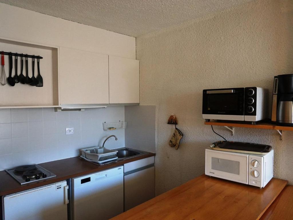 Studio cosy 30m², 5 pers, proche pistes à Orcières Merlette - FR-1-636-87 - 3
