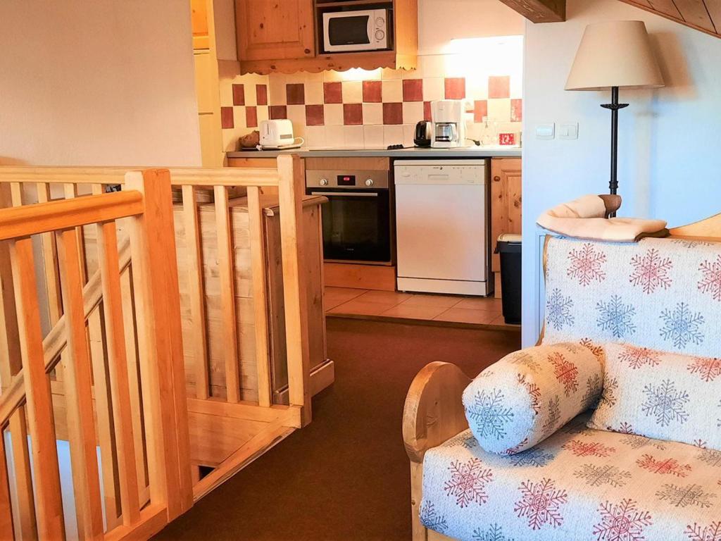 Duplex 3 pièces, 46m², 4/5 pers, parking couvert, proche pistes et commerces, Orcières Merlette - FR-1-636-85 - 4