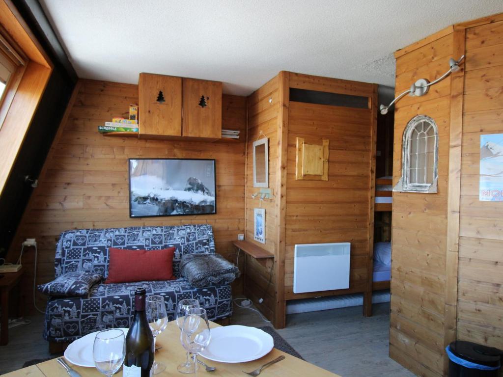 Studio cosy pour 4 pers, cheminée, Avoriaz village - FR-1-633-27 - 2