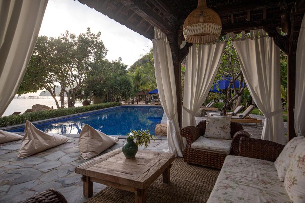 Exterior view, Plataran Komodo Beach Resort in Labuan Bajo