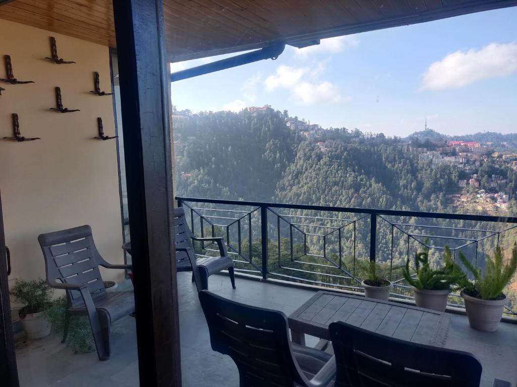 View, The Oaktree House in Shimla