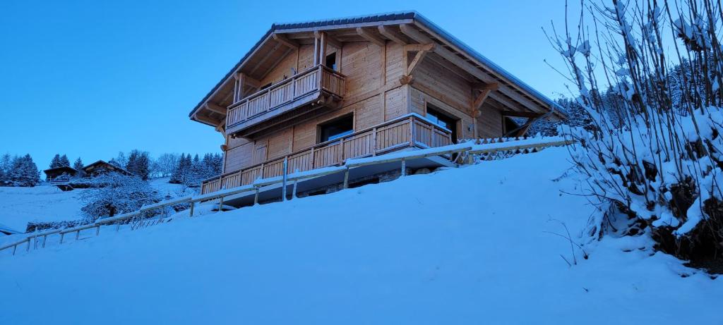 Magnifique Chalet neuf 8 pers, 800 m télécabine Princesse Megeve - 1