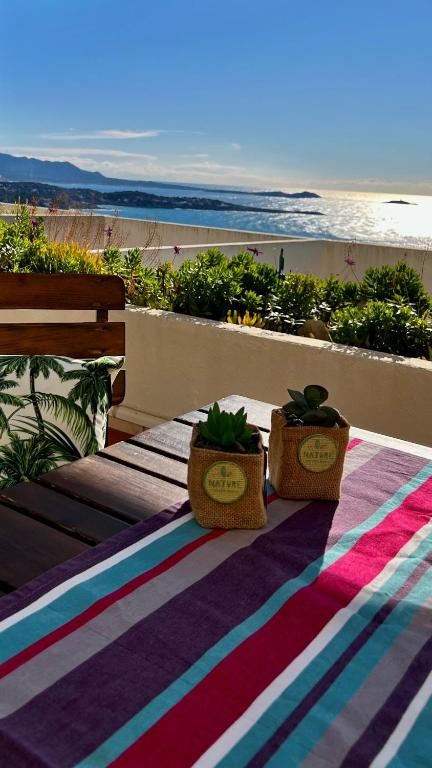 VUE MER EXCEPTIONNELLE - GRANDE TERRASSE et PISCINE - 2
