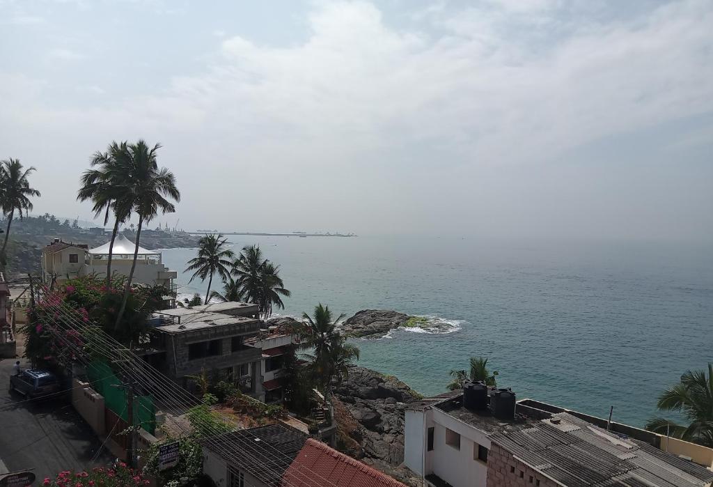 Balcony/terrace, Surya Beach Resort in Kovalam