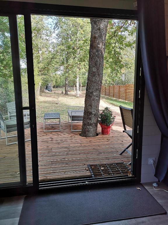 Lodge avec terrasse