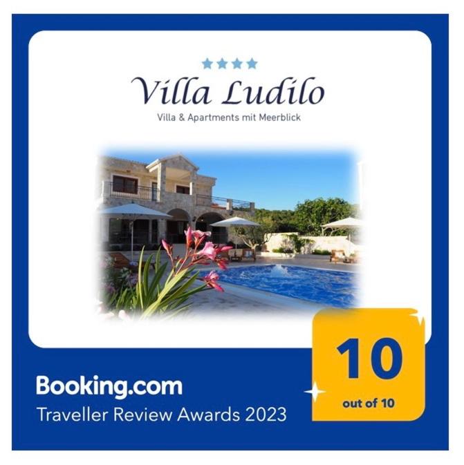 Photo 4 of Villa Ludilo mit 4 Apartments in Poljica - Marina bei Trogir Split