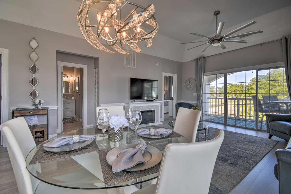 Myrtle Beach Condo Golf Course and Pool View!, Myrtle Beach