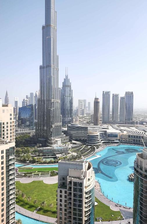Silkhaus full Burj Khalifa &amp; Fountains view in Downtown — Hotel in Dubai