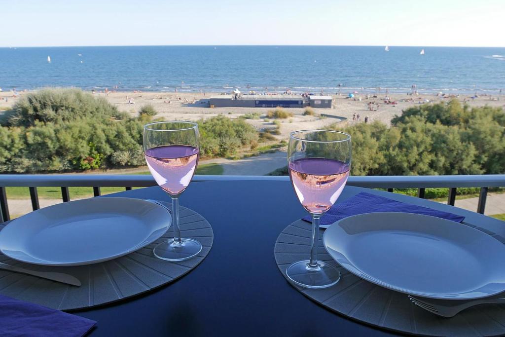 Studio de 33 m2, vue et bord de mer, parking - 4