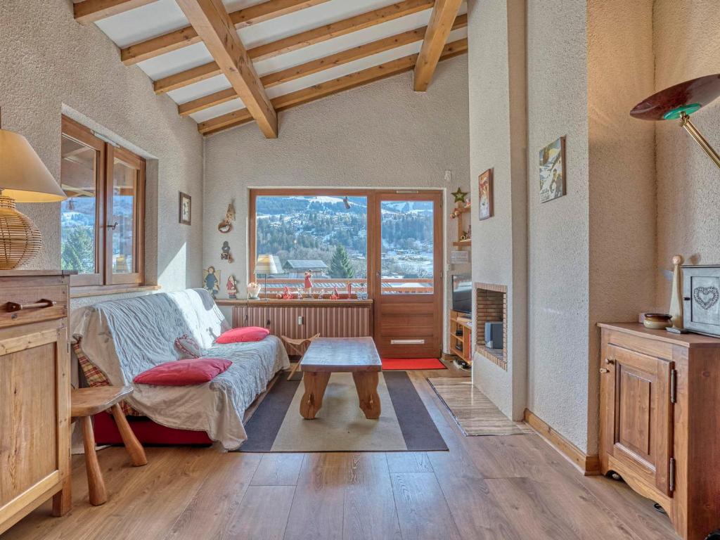 Appartement cosy avec mezzanine à Megève, proche pistes de ski - FR-1-453-221 - 3