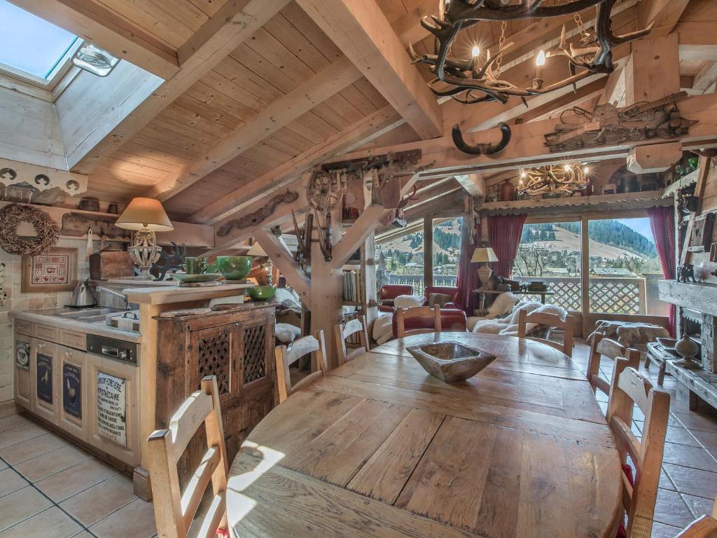 Appartement 3 chambres Megève Sud avec Balcon et Wifi - FR-1-453-28 - 3