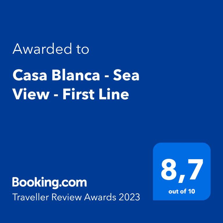 Casa Blanca - Sea View - First Line - 2