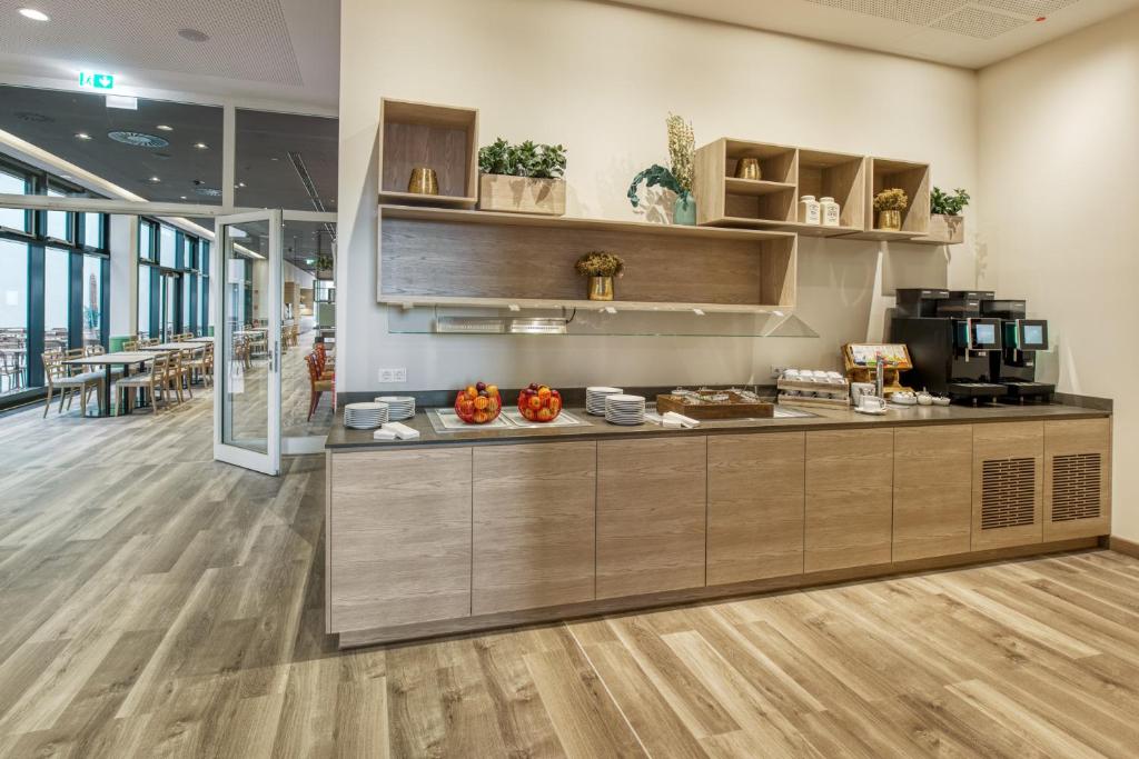 Breakfast spread at a Berlin hotel
