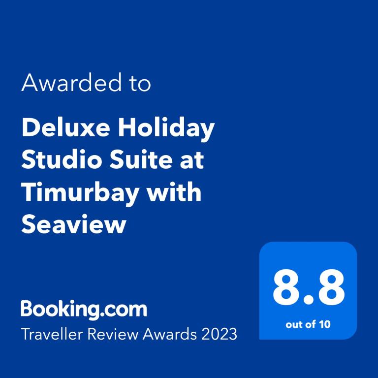 Deluxe Holiday Studio Suite at Timurbay with Seaview photo