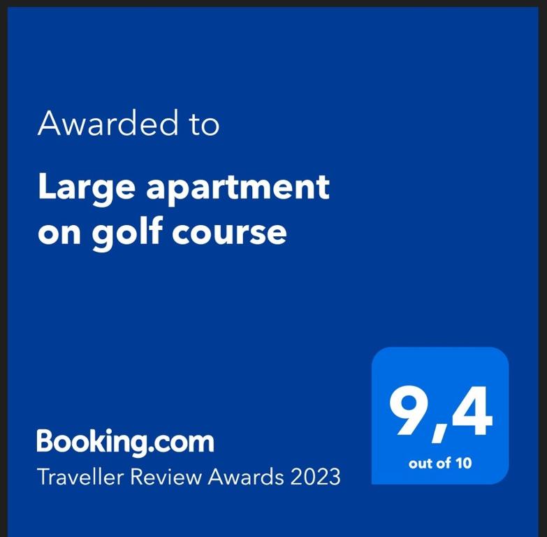 Large apartment on golf course - 5