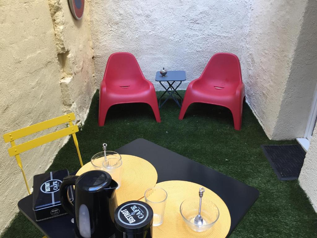 Studio centre avec terrasse - 5