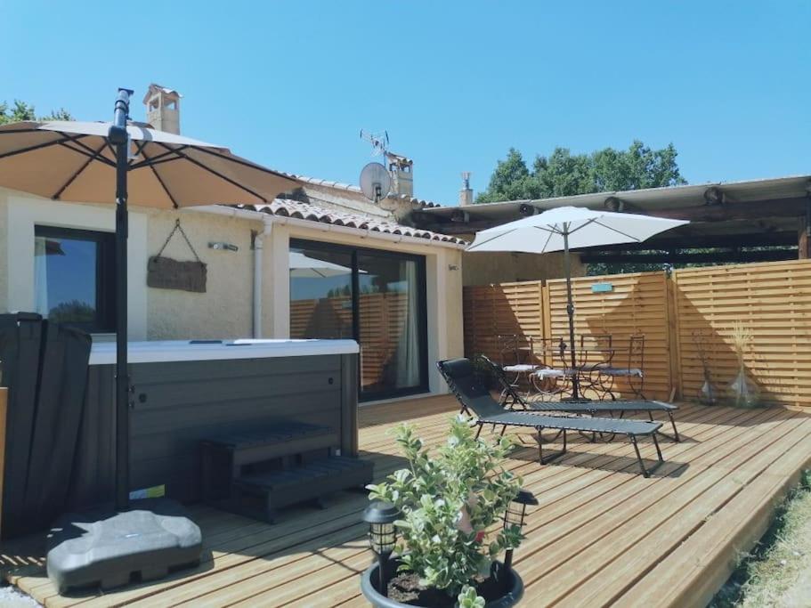 Gîte de charme SPA privatif, Piscine L'oustau di Tonin - 4