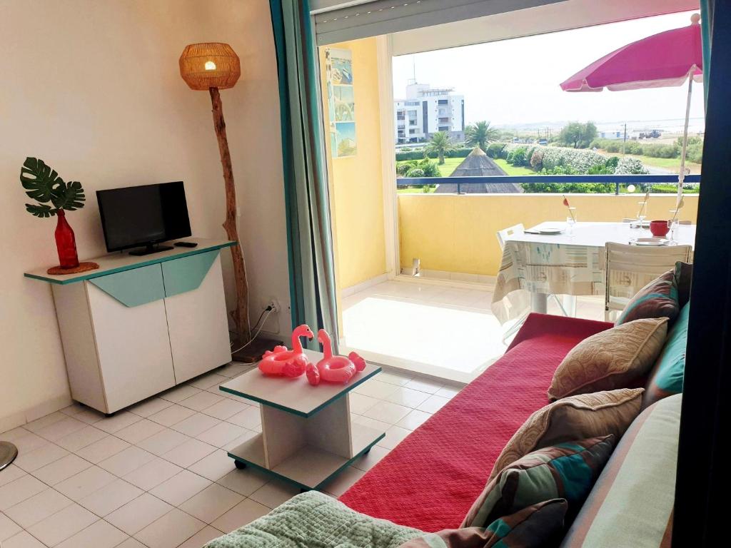 SAVANNA BEACH I Joli T2 piscine vue mer Cap d'Agde - 5