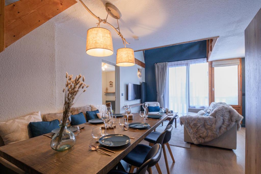 Le Chalerick - Appartement chalet d'exception 4 étoiles - skis aux pieds - 70 m2 entièrement rénové, idéal pour 6 à 8 personnes - 5