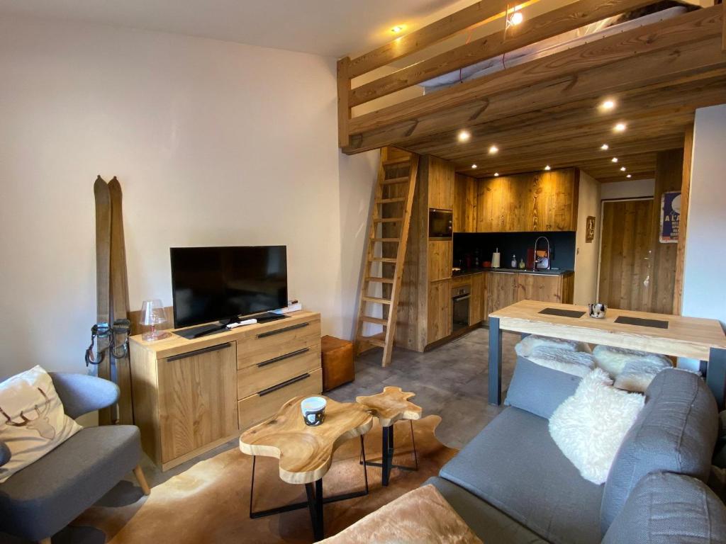 T2 + Coin Nuit 6 Pers, Sud, Wifi, La Clusaz - FR-1-437-99 - 3