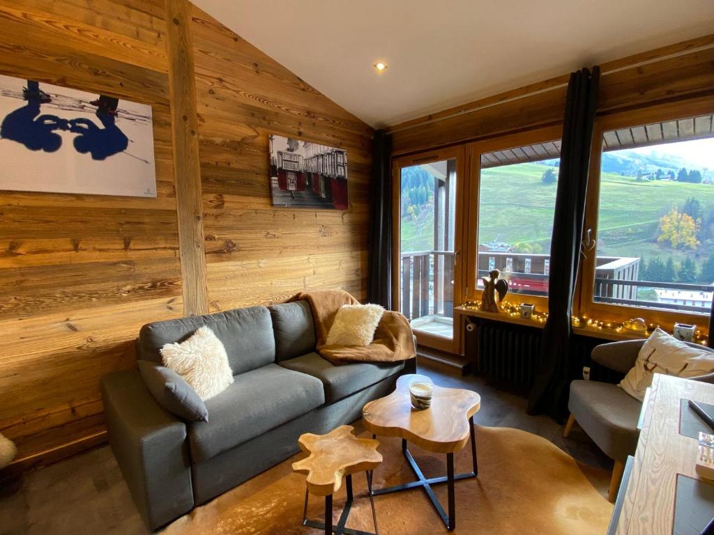 T2 + Coin Nuit 6 Pers, Sud, Wifi, La Clusaz - FR-1-437-99 - 4