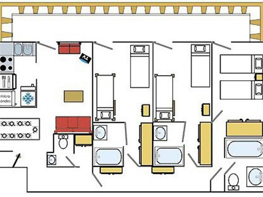 Appartement centre-ville, proche pistes, 10 pers, WiFi - FR-1-519-14 - 5