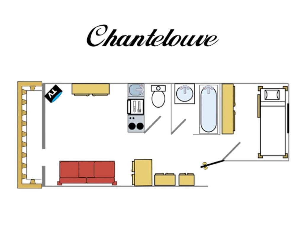 Studio chaleureux pour 4 pers., proche centre Val d'Isère, avec WIFI - FR-1-519-7 - 2
