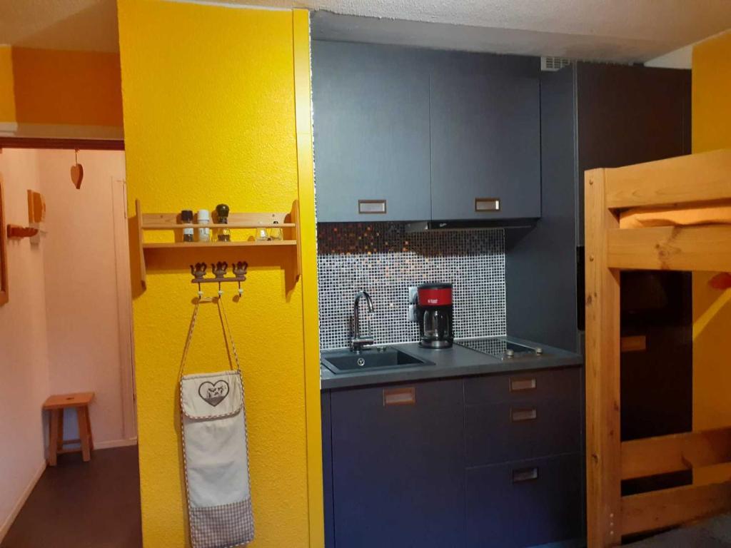 Studio ensoleillé pour 3 pers, pied des pistes, balcon Sud-Ouest - FR-1-178-152 - 4