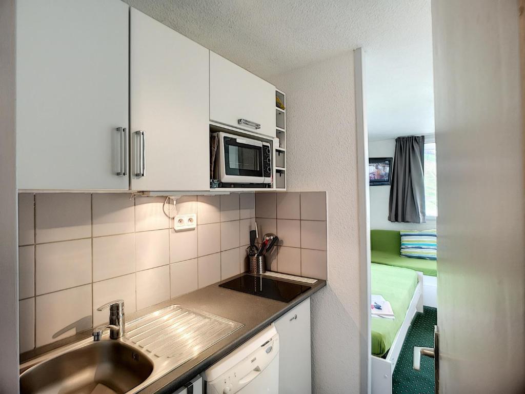 2 pièces 4 pers, balcon sud, parking, Les Menuires - 3