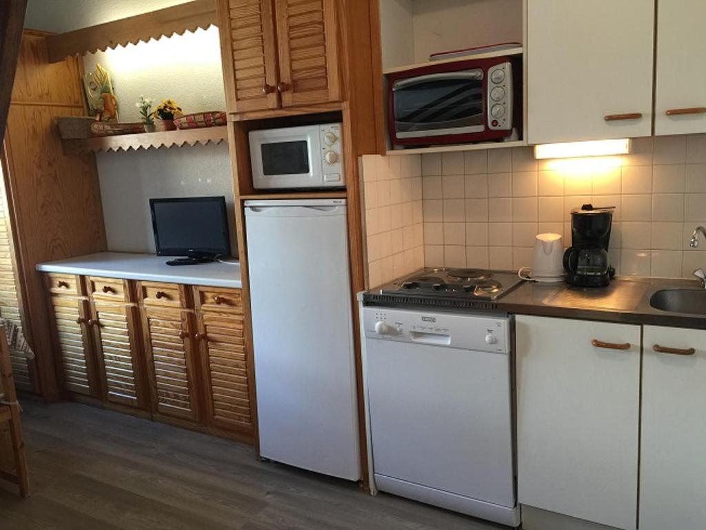 2 pièces + mezzanine, 6 pers, ski aux pieds, Wifi - 3