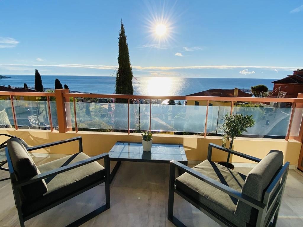 Le Vigia-vue mer-terrasse-climatisation-parking - 1