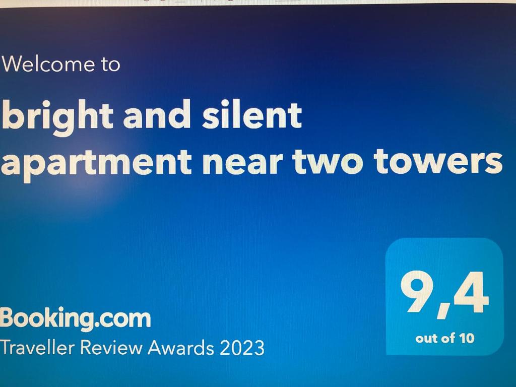 bright and silent apartment near two towers - 2
