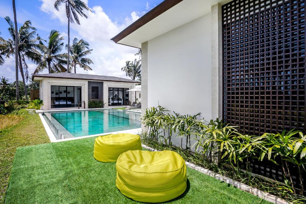 Villa 600 m² dengan 4 kamar tidur dan 4 kamar mandi pribadi di Gianyar (Villa Manga by BaliSuperHost)