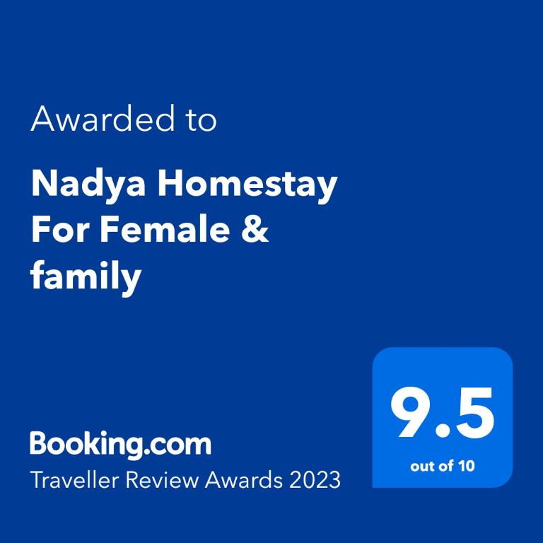 Nadya Homestay For Female & family photo