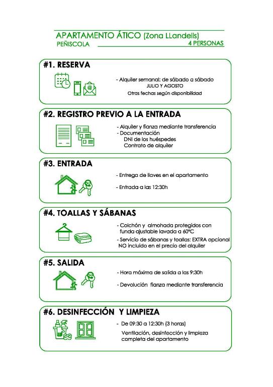 Atico con Terraza, Parquing y Wifi en Peñiscola - 2