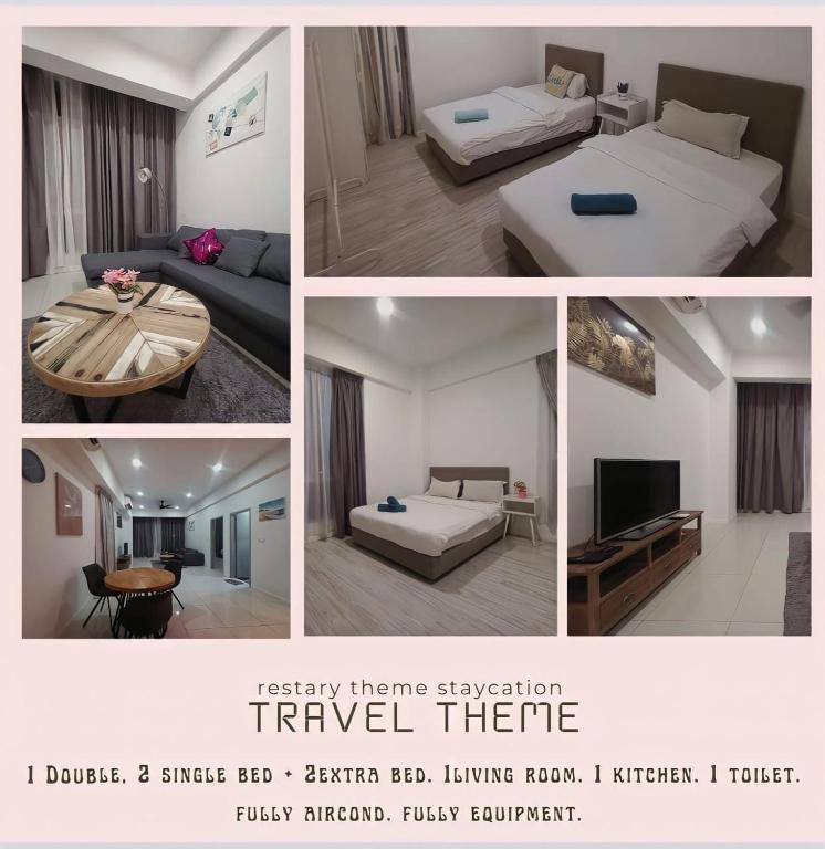 reSTARY - Travel, Sutera Avenue Infinity Pool - Imago Opposite - KK City- 2BR,6Pax 来沙旅 旅游主题公寓 - 无边际日落海景泳池 - Imago商场对面 - KK市中心 - 2房6人, Kota Kinabalu