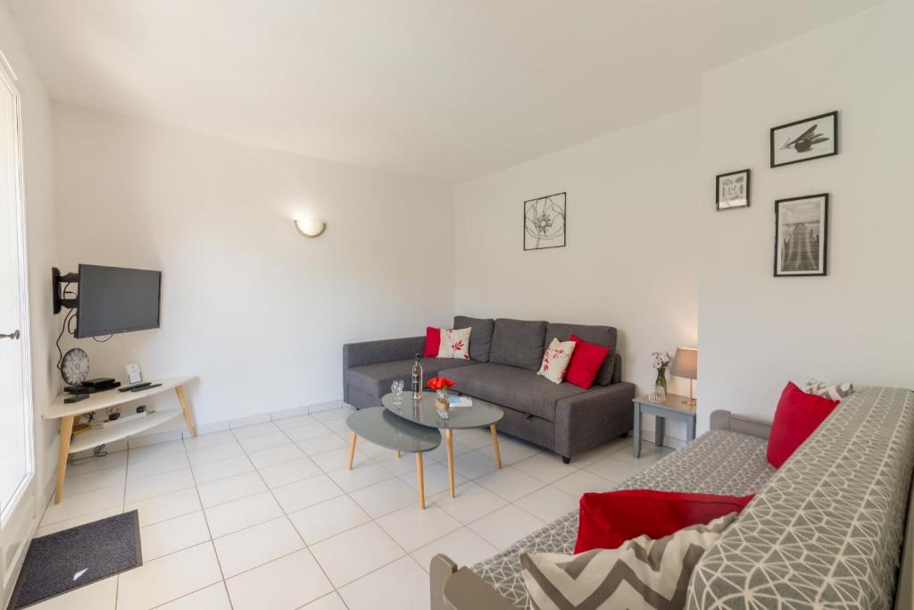 Le Verger, villa lumineuse et agréable avec son espace extérieur clos au cœur de notre vignoble - 3