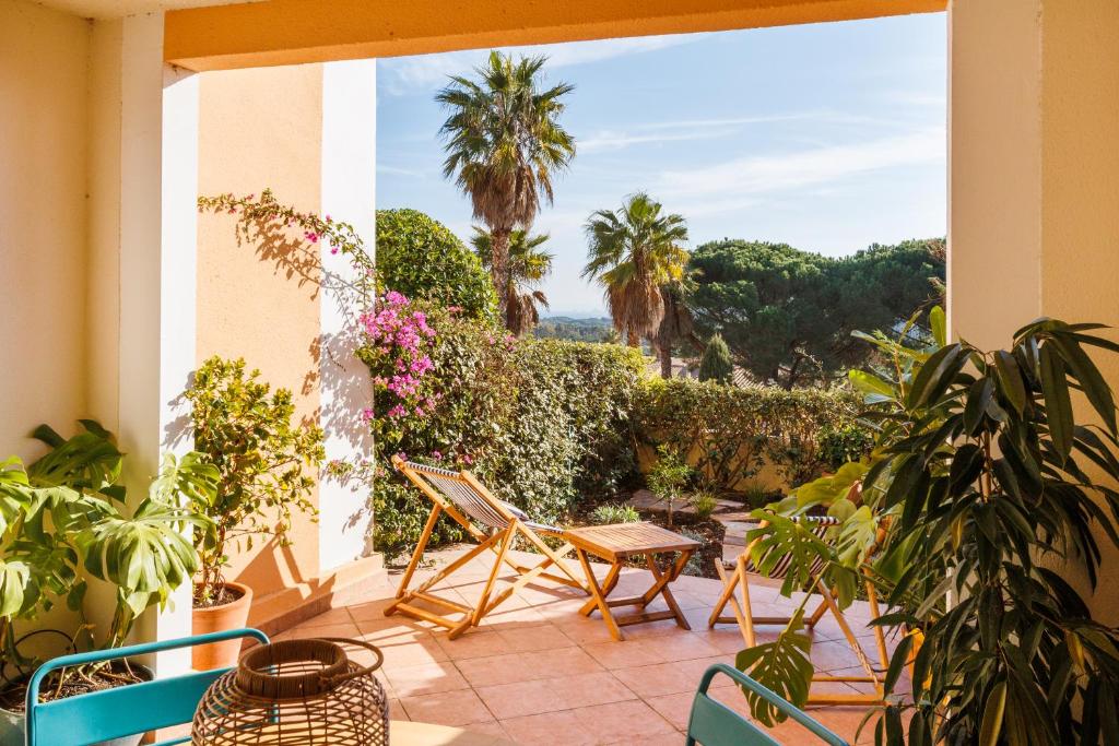 Appartement avec jardin, clim & piscine - Proche plages et randos, parking privé - La Girelle - 5