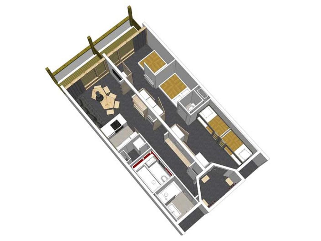 Appartement rénové 3 pièces, ski aux pieds, 8 pers, balcon sud-est aux Arcs 2000 - 2